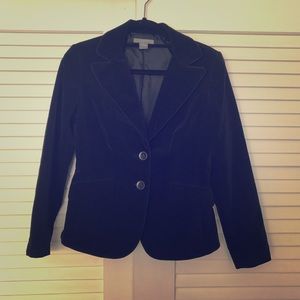 Black Velvet Blazer